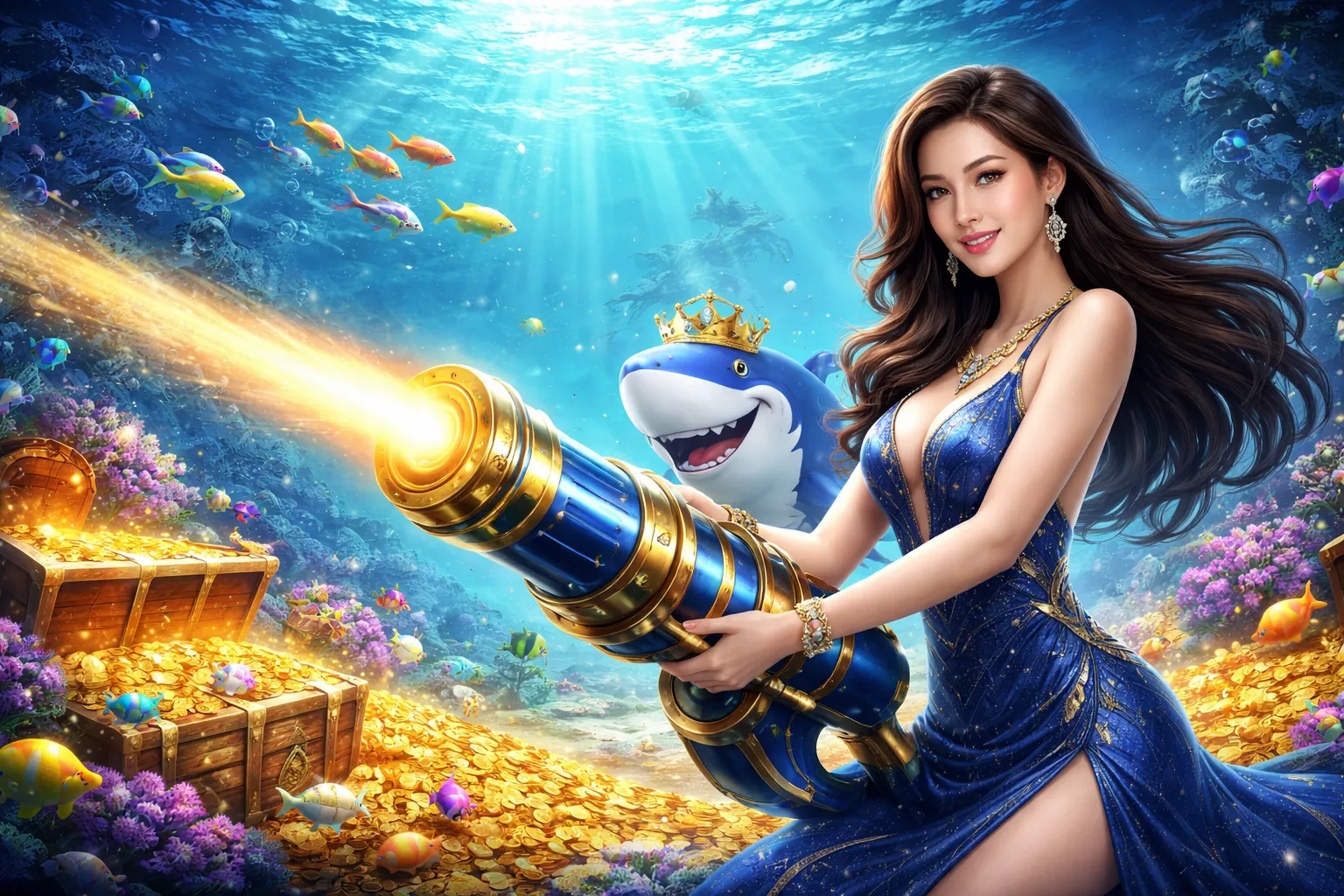 Hình ảnh chính trò chơi bắn cá phổ biến trên 8XBET iOS